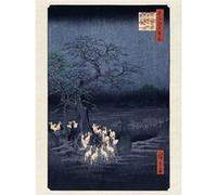Impression d'art Hiroshige - Fox Fires on New Year's Eve 40 x 30cm G
