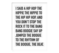 Impression d'art I Said A Hip Hop - The Sugarhill Gang 40 x 30cm