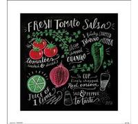Impression d'art Lily & Val - Fresh Tomato Salsa 30 x 30cm G