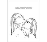 Impression d'art Madeleine The World has bigger problems 40 cm x 30 cm G