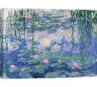 Impression d'art sur toile - Claude Monet, Nymphéas - 70 x 50 cm