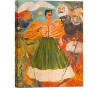 Impression d'art sur toile - Frida Kahlo - Le marxisme apportera la santé aux malades, 1954 - 120x90 cm