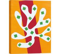 Impression d'art sur toile, Henri Matisse - Algue blanche, 1947 - 80x60 cm