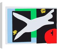 Impression d'art sur toile, Henri Matisse - Jazz 12 : Le nageur dans l'aquarium - 60x40 cm