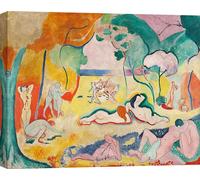 Impression d'art sur toile, Henri Matisse - La joie de vivre - 100x70 cm