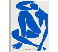 Impression d'art sur toile, Henri Matisse, Nu bleu IV - 60x40 cm