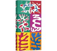 Impression d'art sur toile, Henri Matisse - Panneau avec masque, 1947 - 100 x 50 cm