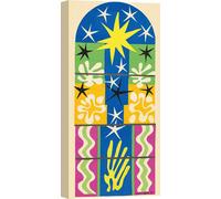 Impression d'art sur toile, Henri Matisse - Panneau de la veille de Noël, 1952 - 140x70 cm