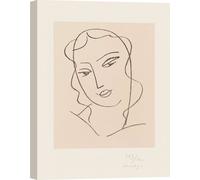 Impression d'art sur toile Henri Matisse, Portrait I - 70x50 cm