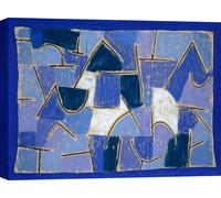 Impression d'art sur toile Paul Klee, Blue Night, 1937 - 120x90 cm