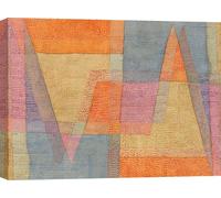 Impression d'art sur toile Paul Klee, The Light and the Sharpness, 1935 - 120x90 cm
