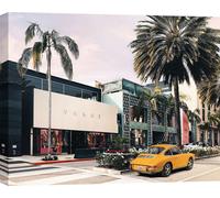 Impression d'art sur toile, photo mode - Julian Lauren, Rodeo Drive, Beverly Hills, Californie - 60x40 cm
