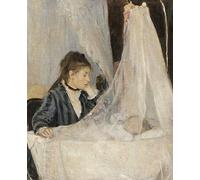 Impression d'art The Cradle Berthe Morisot Maman Enfant Berceau Berceau Coucher Voile B A3 00879