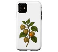 Impression d'art Vintage Botanical Physalis Golden Berry Coque pour iPhone 11