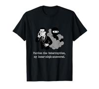 Impression d'arts martiaux avec inscription « Pardon the Interruption Ninja » T-Shirt