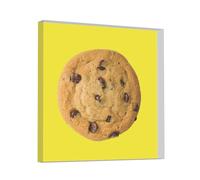 Impression de biscuits au chocolat en acrylique - Cadeaux décoratifs pour la maison, les mariages, les commémorations, le bureau - Cœur personnalisé