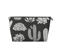 Impression de Cactus, Trousse de Toilette Trousse de Maquillage Sac à cosmétiques Trousse de Toilette de Voyage Portable