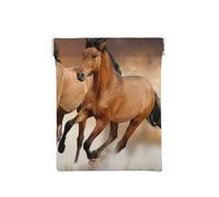 Impression de Cheval en Cours d’exécution, Sac de Rangement pour Femmes, Portefeuille supérieur à Presser, Petit Porte-Monnaie, Pochette de Changement