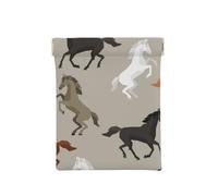 Impression de Cheval Mignon, Sac de Rangement pour Femmes, Portefeuille supérieur à Presser, Petit Porte-Monnaie, Pochette de Changement