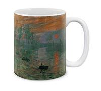 Impression De Claude Monet, Lever De Soleil Mug À Café Humour Tasse Mignonne Tasse À Café Pour Espresso Cuisine Cappuccino Maison 330Ml