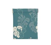 Impression de Feuilles Mignonnes de Luxe, Sac de Rangement pour Femmes, Portefeuille supérieur à Presser, Petit Porte-Monnaie, Pochette de Changement