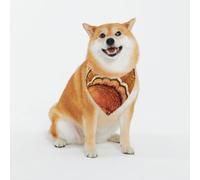 Impression de jardin de Thanksgiving imprimés classiques et écharpes lavables pour chiens et chats élégants, bandanas personnalisés pour chiens - Écharpe élégante pour chiens de taille moyenne à