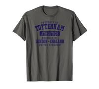 Impression de la Marque Tottenham London England Navy T-Shirt