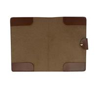Impression de voitures de score, support de score de golf, Head of The Yardas Golf commandd Card | Accessoires de sport en cuir PU, protection portable pour argent de contrôle, marron, Voir