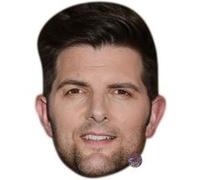 IMPRESSION DIRECT Masque en carton 2D Adam Scott - Acteur - Taille A4 Multicolors G