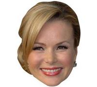 IMPRESSION DIRECT Masque en carton 2D Amanda Holden - Actrice - Taille A4 Multicolors G