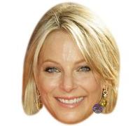 IMPRESSION DIRECT Masque en carton 2D Anastasia Griffith - Actrice - Taille A4 Multicolors G