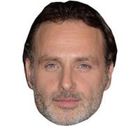 IMPRESSION DIRECT Masque en carton 2D Andrew Lincoln - Acteur - Taille A4 Multicolors G