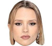 IMPRESSION DIRECT Masque en carton 2D Angèle - Chanteuse - Taille A4 Multicolors