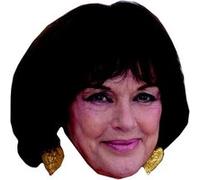 IMPRESSION DIRECT Masque en carton 2D Annie DUPEREY - Actrice - Taille A4 Multicolors G