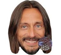 IMPRESSION DIRECT Masque en carton 2D Bob SINCLAR - Dj - Taille A4 Multicolors G