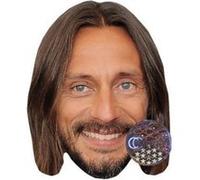 IMPRESSION DIRECT Masque en carton 2D Bob Sinclar - Dj - Taille A4 Multicolors G