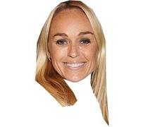 IMPRESSION DIRECT Masque en carton 2D Cécile DE MENIBUS - Animateur - Taille A4 Multicolors G
