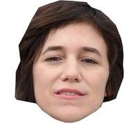 IMPRESSION DIRECT Masque en carton 2D Charlotte GAINSBOURG - Acteur - Taille A4 Multicolors G