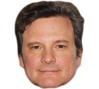 IMPRESSION DIRECT Masque en carton 2D Colin Firth - Acteur - Taille A4 Multicolors G