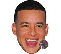 IMPRESSION DIRECT Masque en carton 2D Daddy Yankee - Chanteur - Taille A4 Multicolors G
