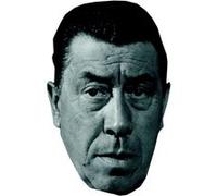 IMPRESSION DIRECT Masque en carton 2D Fernandel - Acteur - Taille A4 Multicolors
