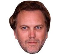 IMPRESSION DIRECT Masque en carton 2D Florian Zeller - Ecrivain - Taille A4 Multicolors G