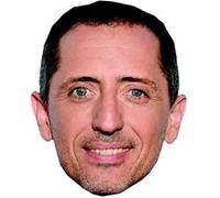 IMPRESSION DIRECT Masque en carton 2D Gad ELMALEH - Humoriste- Taille A4 Multicolors G