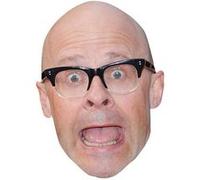 IMPRESSION DIRECT Masque en carton 2D Harry Hill - Actrice - Taille A4 Multicolors G