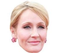 IMPRESSION DIRECT Masque en carton 2D J K Rowling - Ecrivain auteur de la saga Harry Potter - Taille A4 Multicolors G