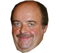 Masque en carton 2D Jacques VILLERET - Acteur - Taille A4