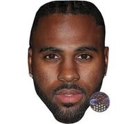 IMPRESSION DIRECT Masque en carton 2D Jason Derulo - Chanteur - Taille A4 Multicolors G
