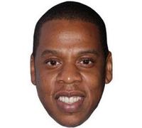 IMPRESSION DIRECT Masque en carton 2D Jay Z - Chanteur, Rap - Taille A4 Multicolors G