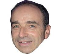 IMPRESSION DIRECT Masque en carton 2D Jean-François COPE - Politique - Taille A4 Multicolors G