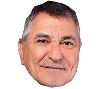IMPRESSION DIRECT Masque en carton 2D Jean-Marie BIGARD - Humoriste- Taille A4 Multicolors G